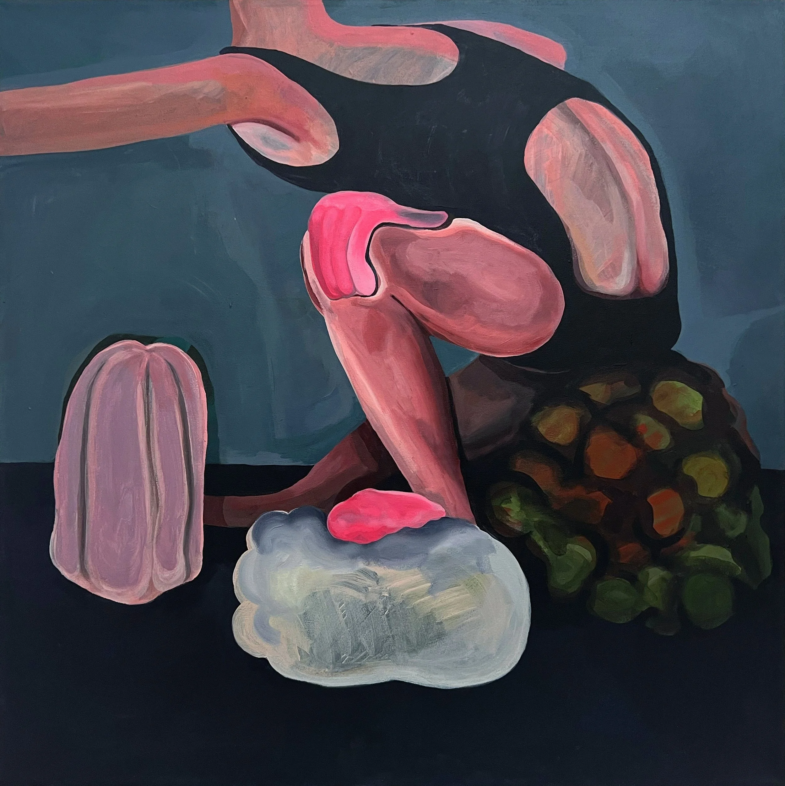 "First Place" 40"x40" Acrylic on Canvas