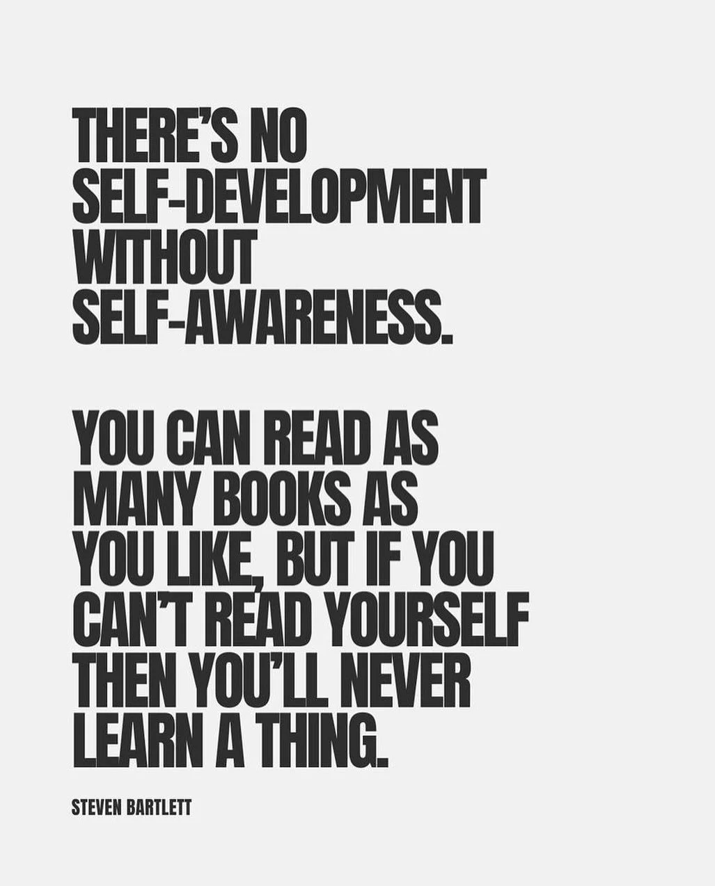 TIME TO GRADUATE! 
YOU are on the other side of it.

Ps. There is a book that will read you.