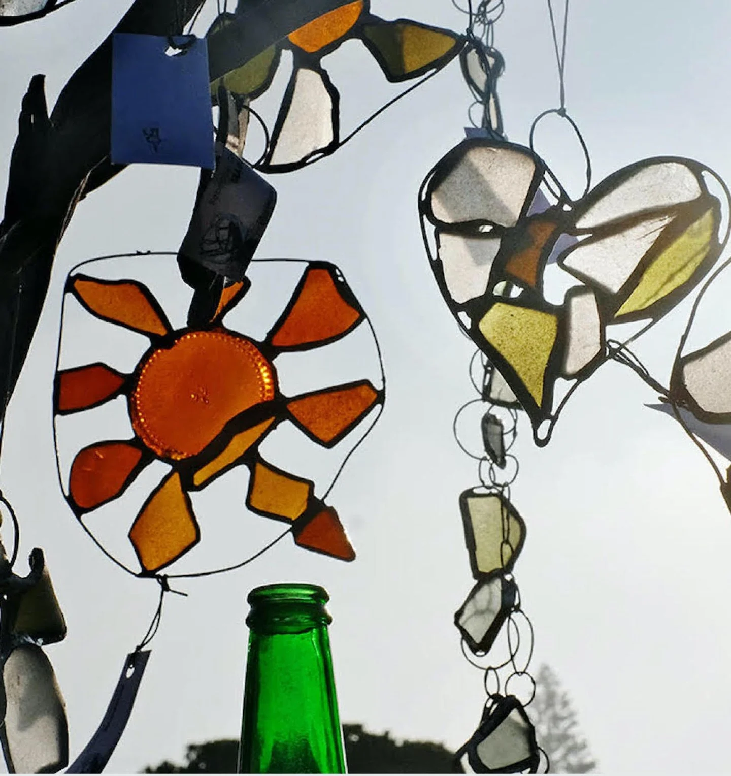 Sea Glass Suncatcher