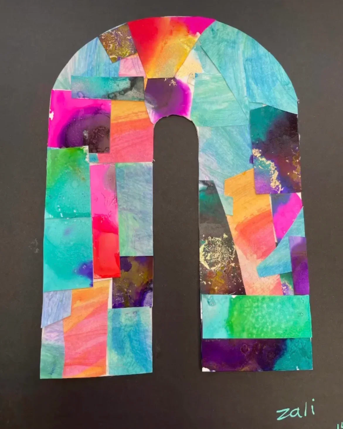 School Holidays -Rainbow Collage 