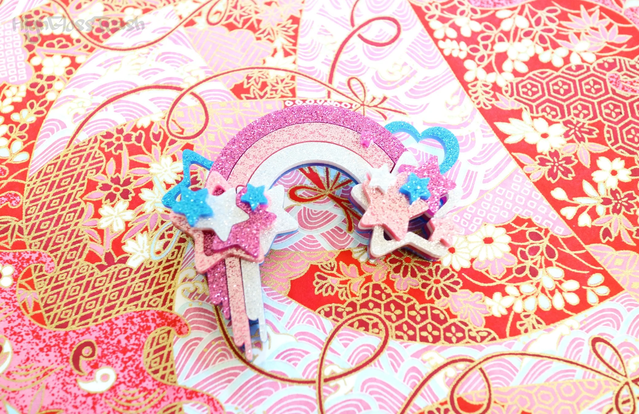 Gender Euphoria Rainbow Brooch