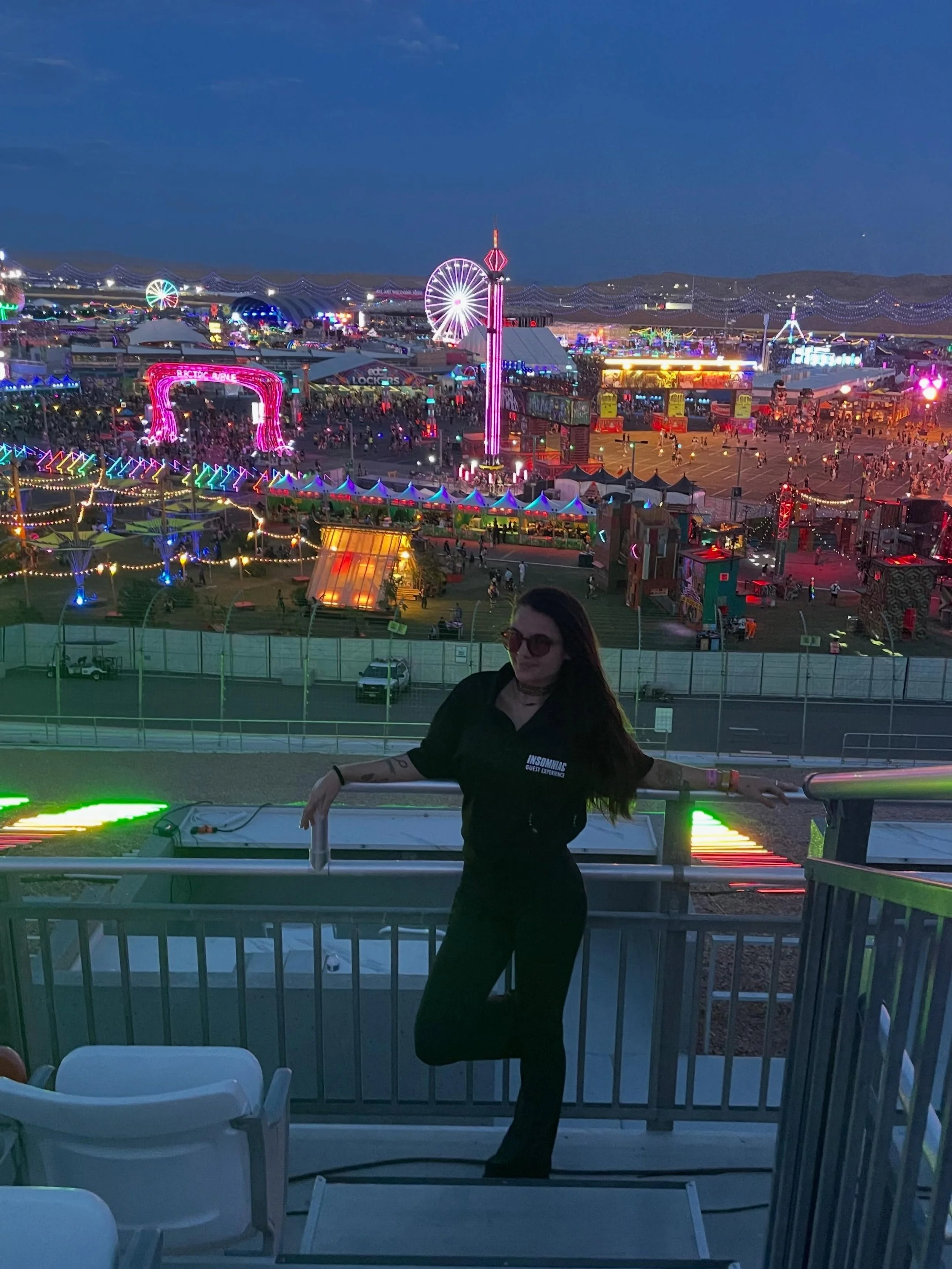 i'm so proud to be a part of something so beautiful🥹 to my GC angels &amp; management baddies- yall hold it down &amp; keep the love flowing even when the music stops, this scene means something to so many ppl bc of our impact💜🩵🪽 with a festival 