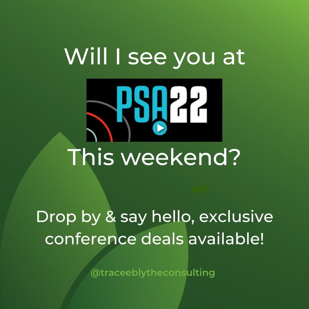 HELLO SYDNEY!!!

I am so excited to be back on the east coast for the first time in more than two and a half years!

Conference exhibit is all set up and ready to go, now I am looking forward to meeting all the attendees of the #PSA22 event to connec