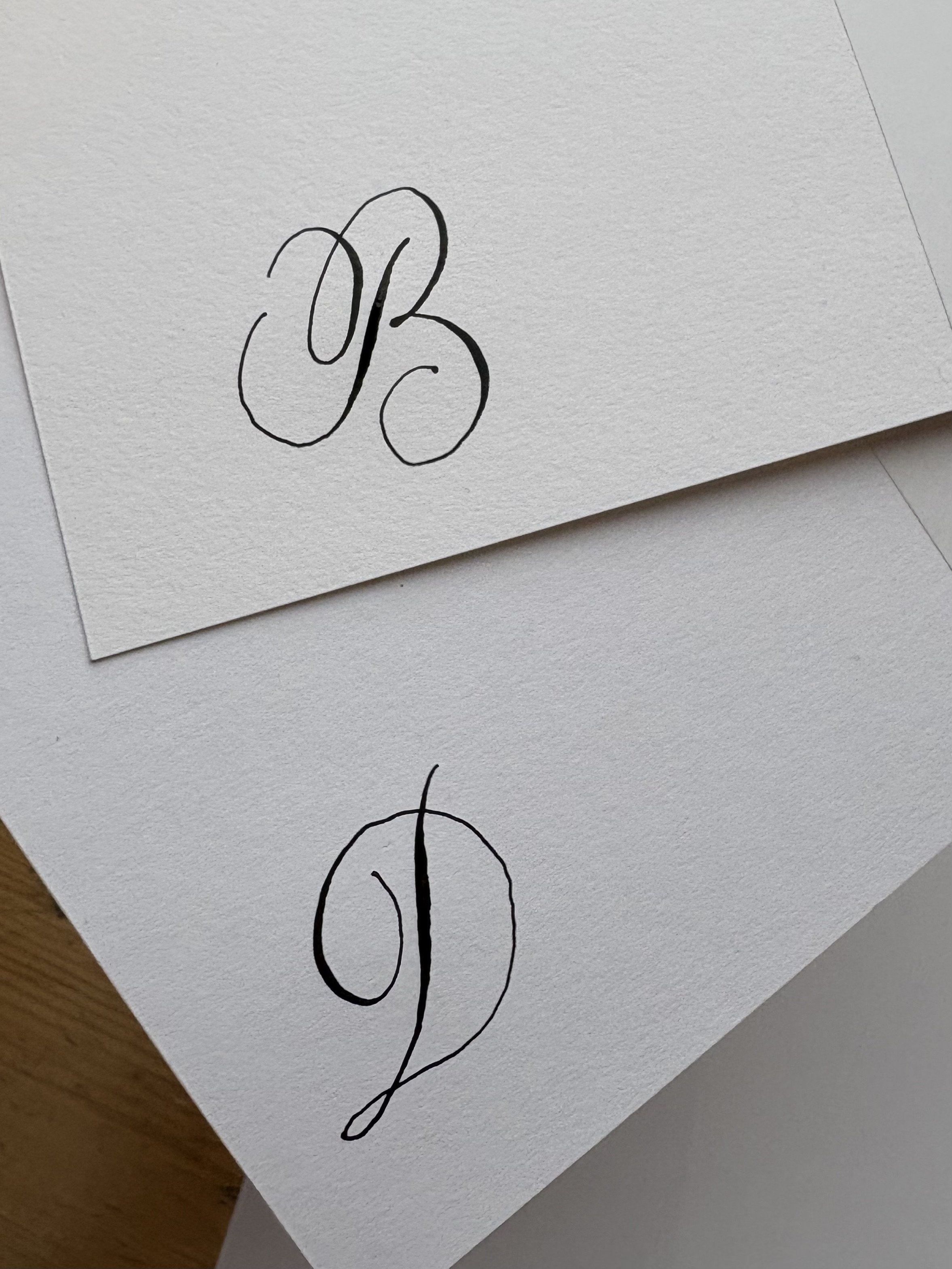 Papeterie & calligraphie sur mesure à Bruxelles, Belgique