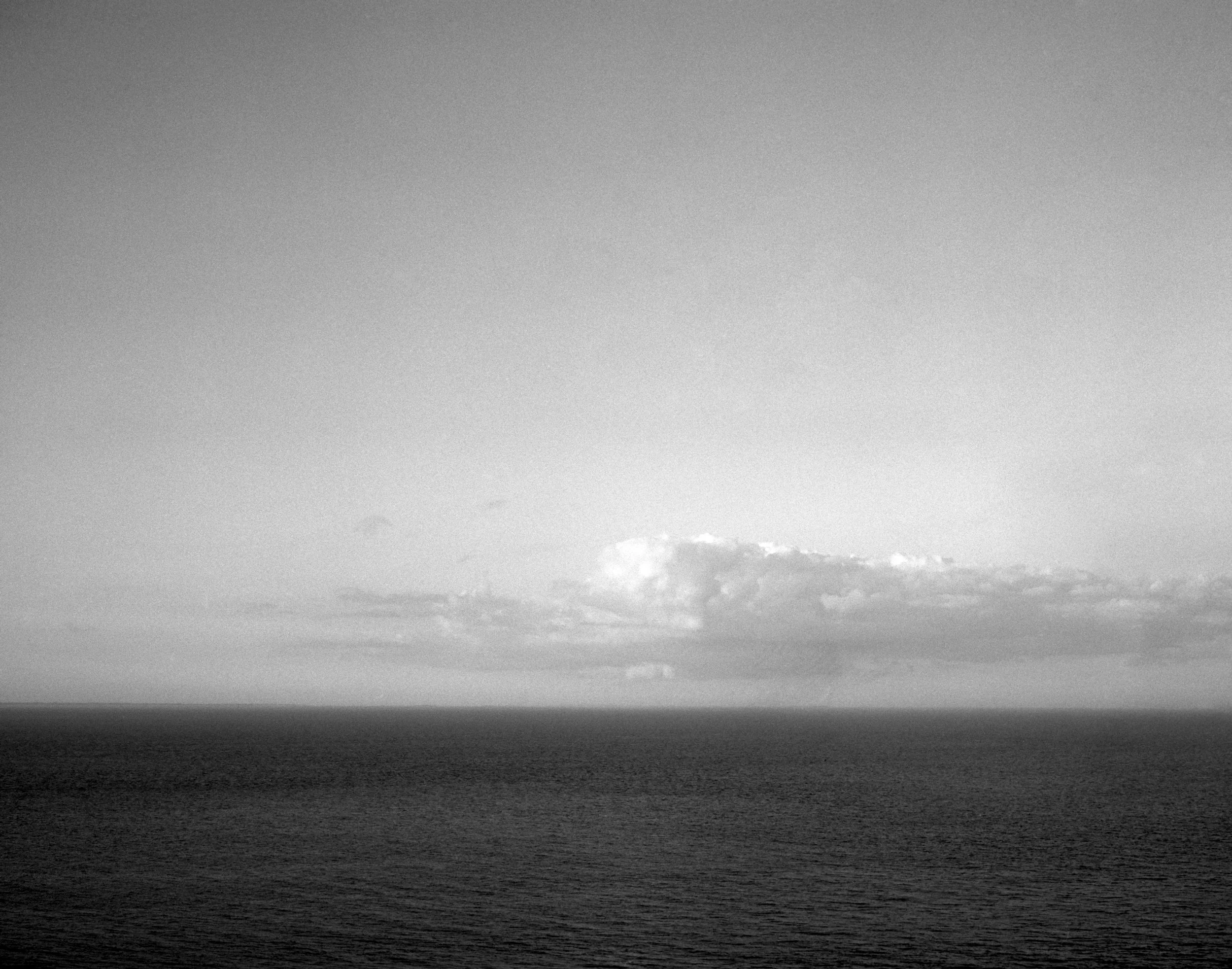 Helgenæs seascape black and white photography