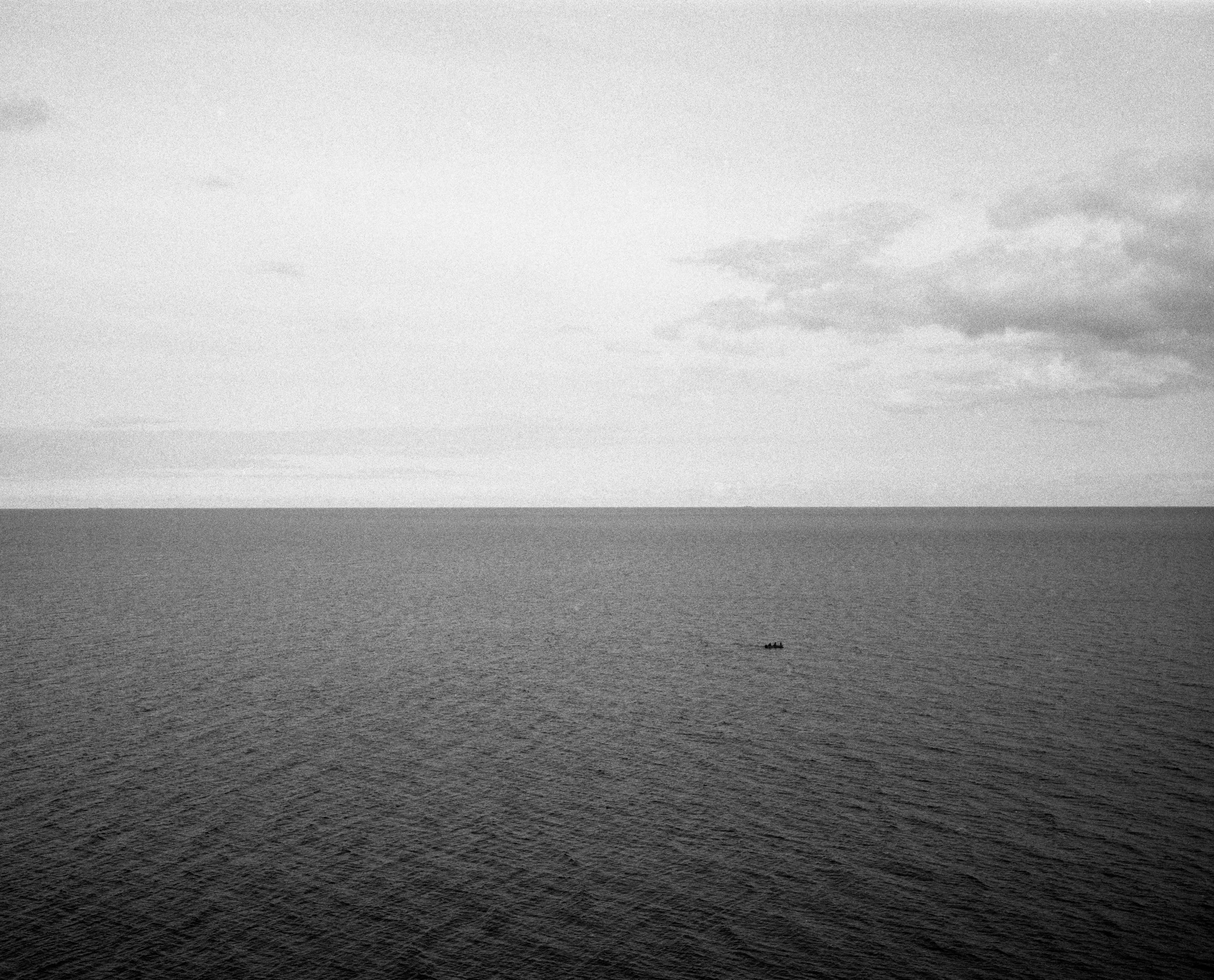 Elsegårde robåd i havet