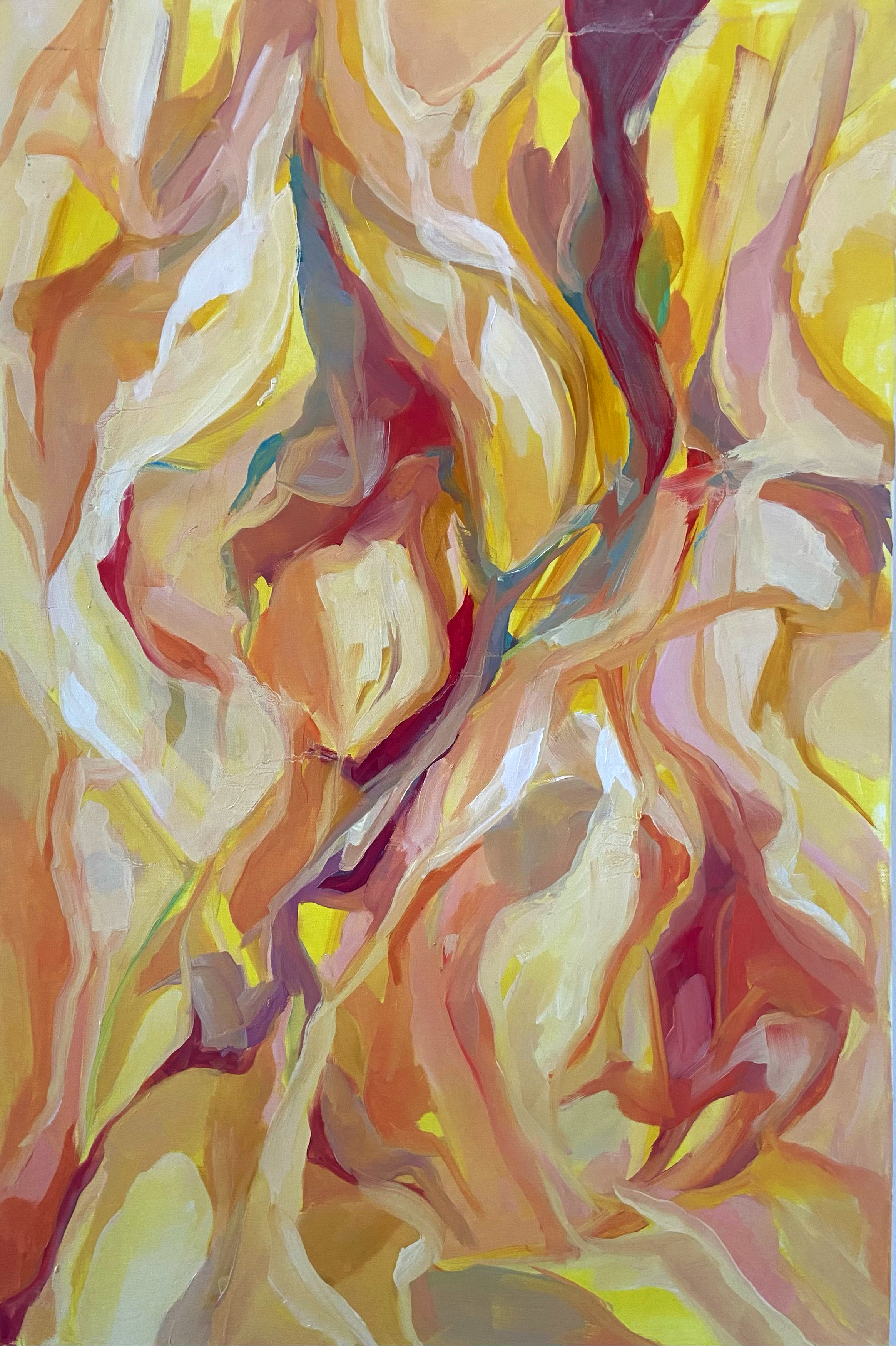 Sun Kissed oil on canvas 60x80x1.5 cm ( figurative landscape section)