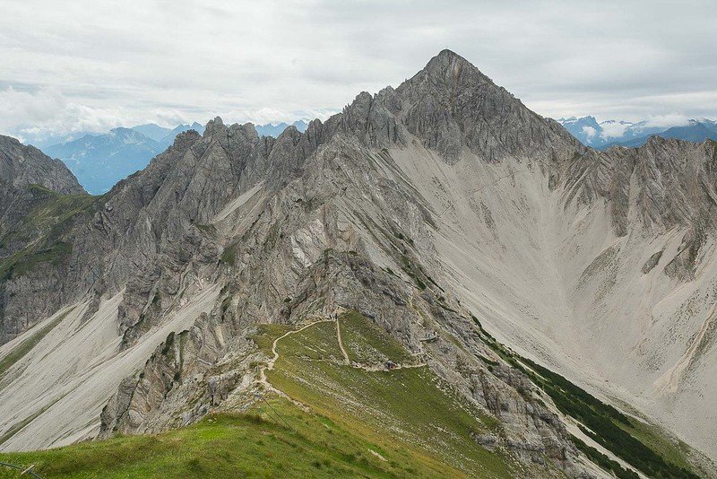 Walking Route 10 to Reither Spitze (2374m)