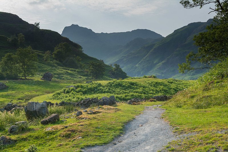 Cumbria Way, Great Langdale - Lake District, UK