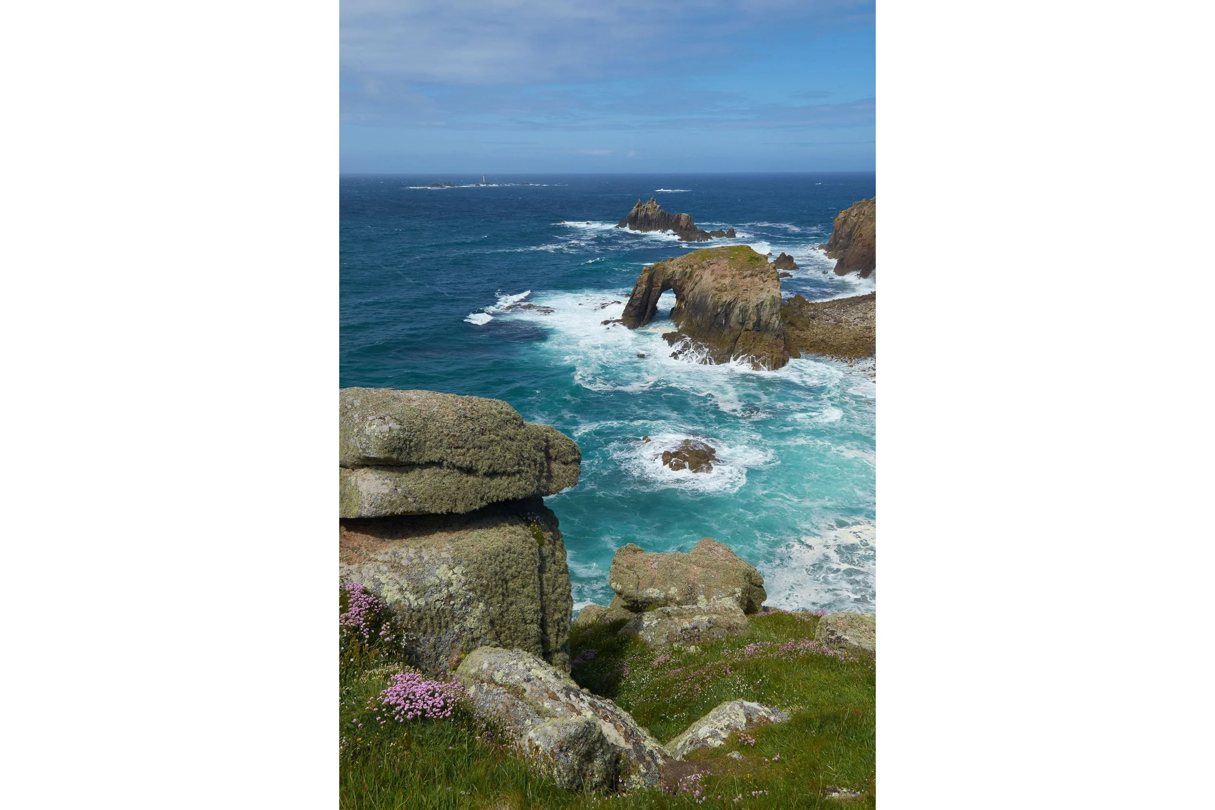 Enys Dodnan Rock - Lands End, Cornwall, UK