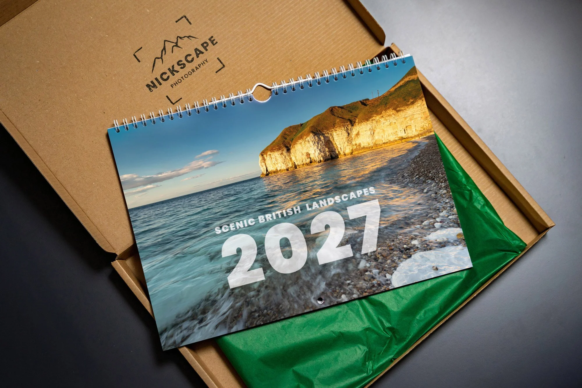2027 Scenic British Landscapes Calendar