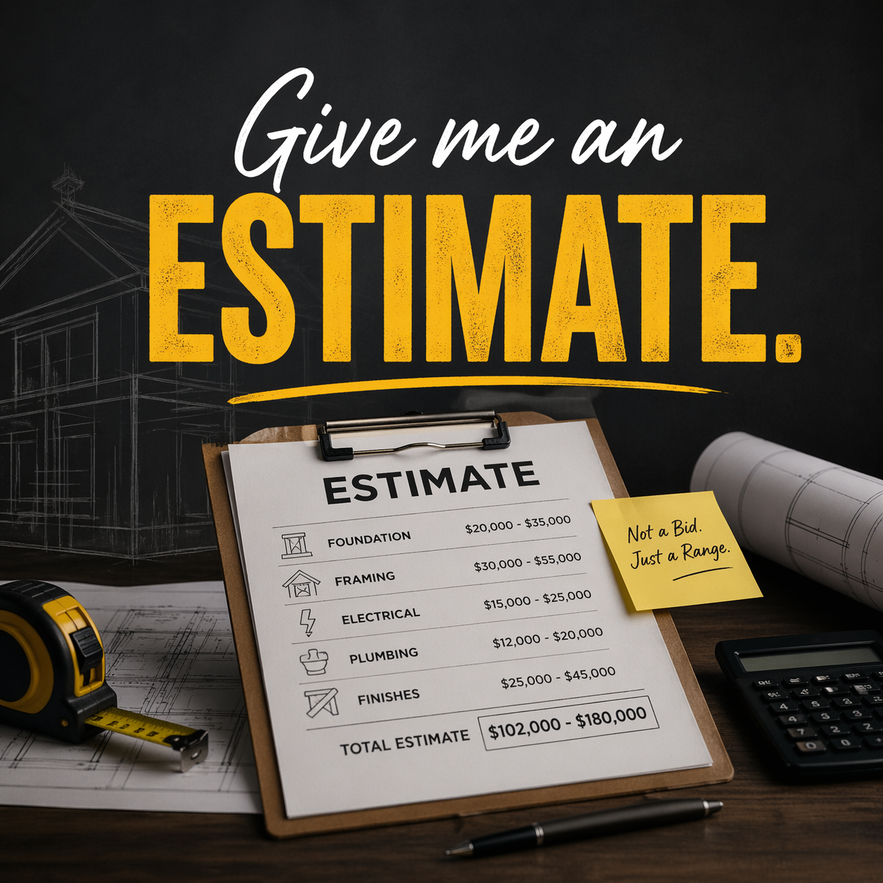 Give me an estimate.&nbsp;