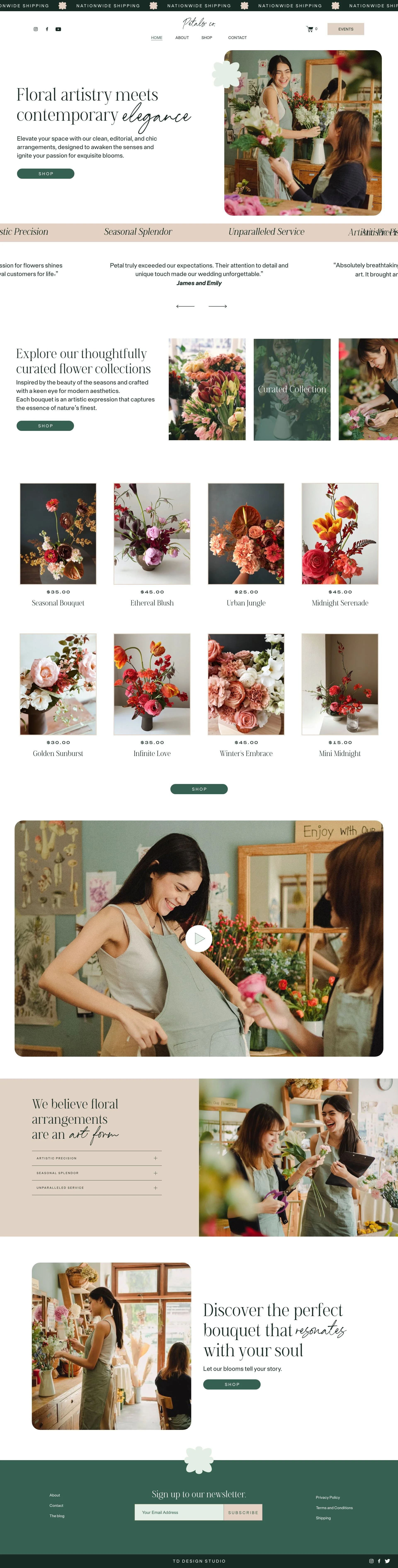 Expert Squarespace Website Design by The Square Agency