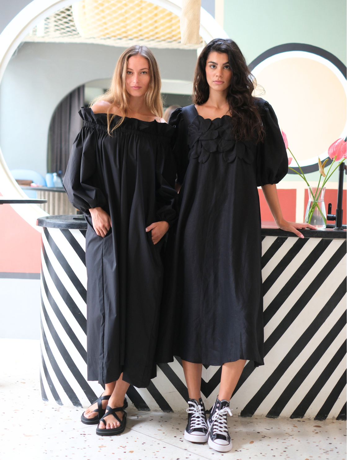 The Elsa Dress  Black  Mary Morag