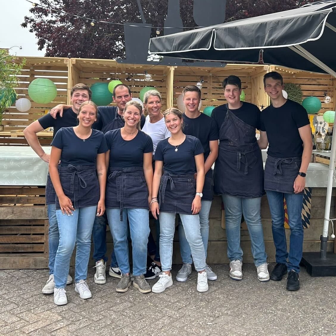 (Deel van) ons team 💙