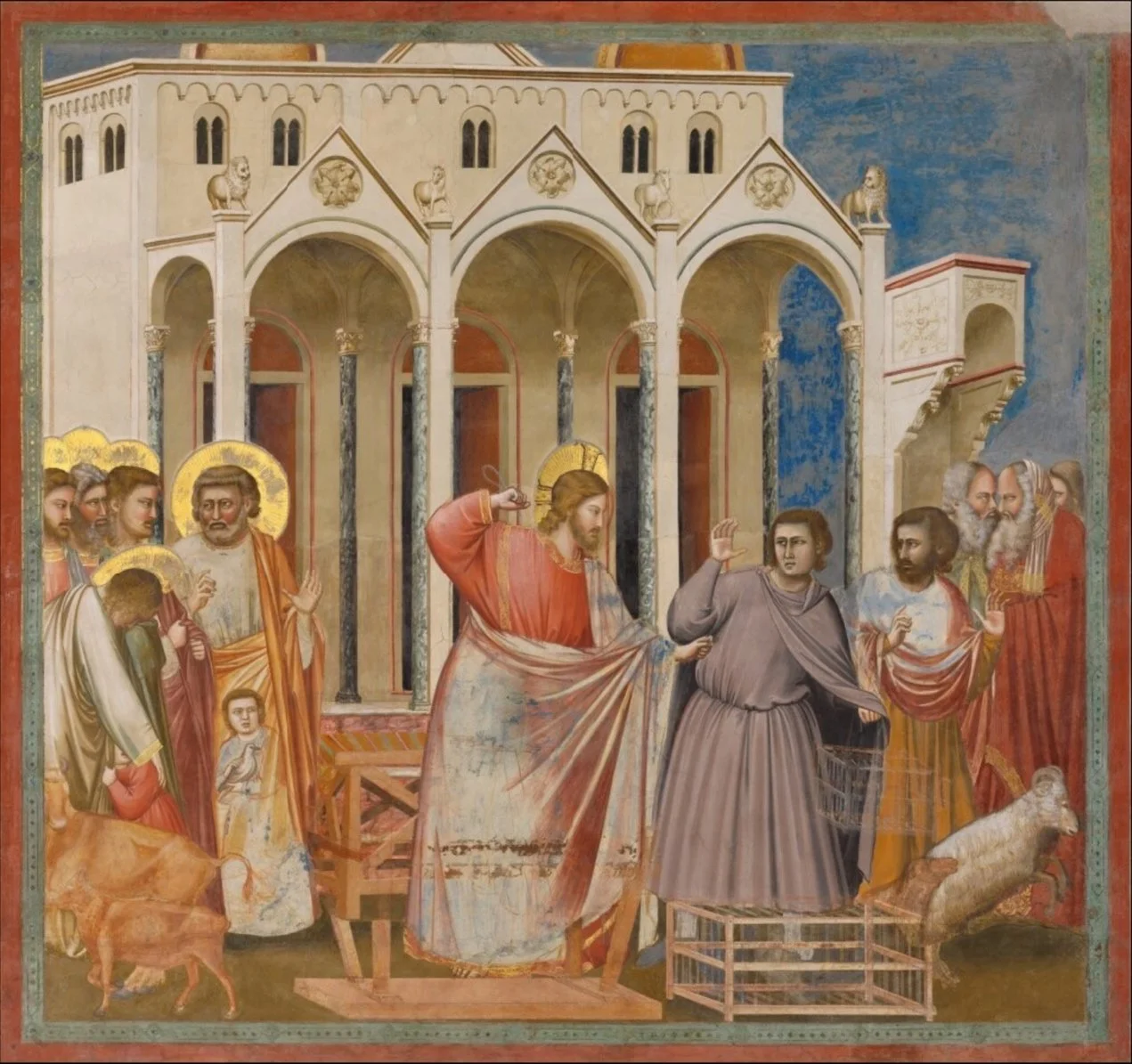 26.+Giotto+Di+Bondone%2C+Expulsion+of+the+Merchants+from+the+Temple%2C+1303+-+1305%2C+Fresco%2C+86.22+x+92.52+in%2C+Cappella+degli+Scrovegni%2C+Padova.jpg