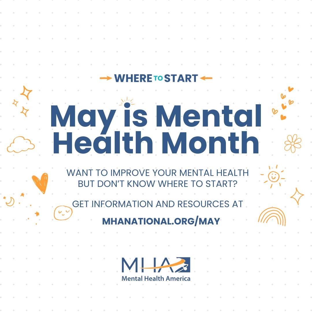 The world is constantly changing &ndash; for better or for worse &ndash; and it can be overwhelming to deal with everything going on around you.

May is Mental Health Month, dedicated to prioritizing our well-being and promoting open conversations ab