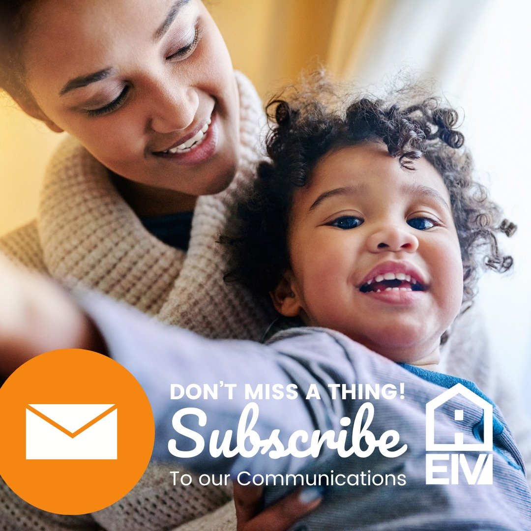 Don't miss a single thing from EIV! Monthly newsletters, training updates, event news and more! Sign up (or update your info) to stay informed on all things home visiting.

SCAN the QR code, or visit: http://eepurl.com/dN9zUv

Thank you!
🏠❤

#homevi