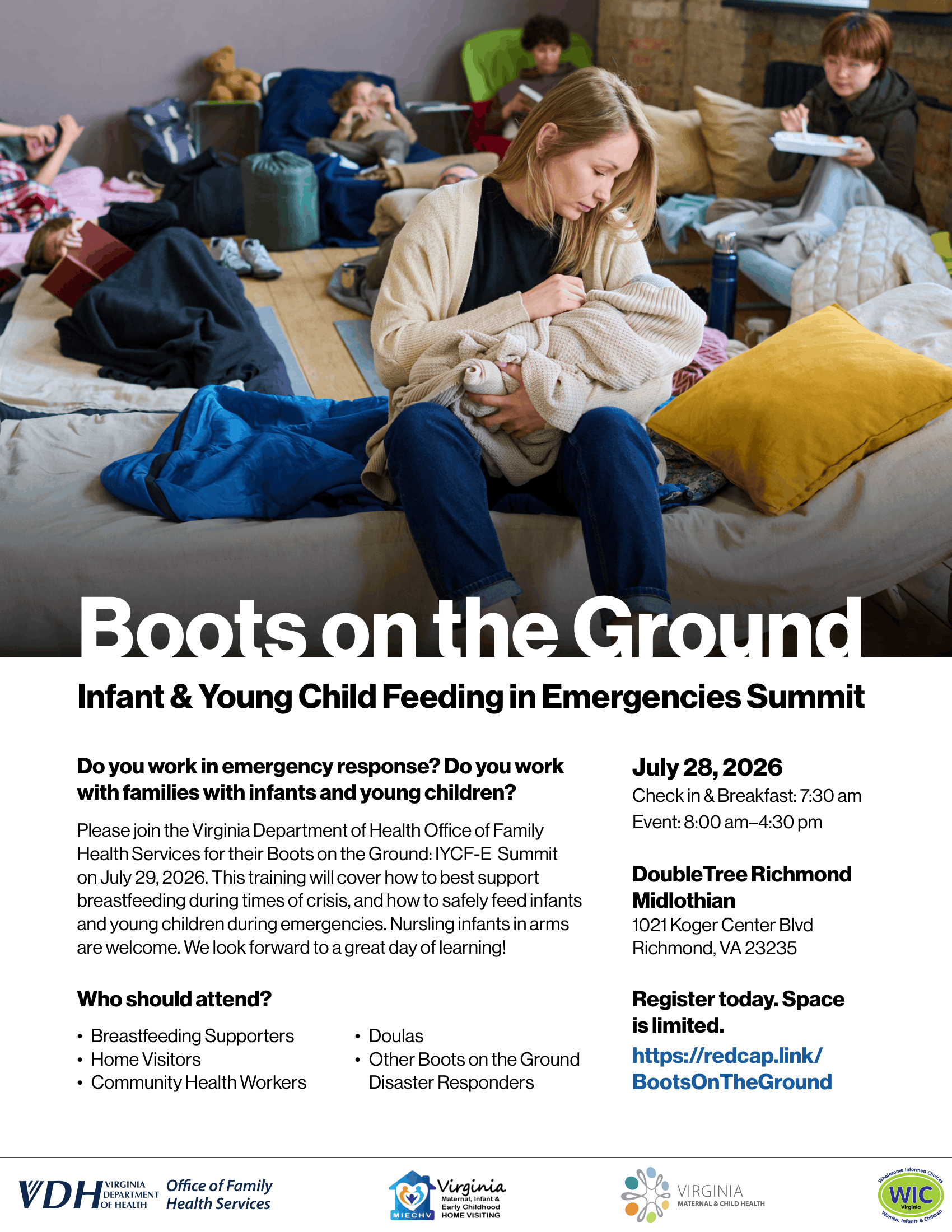 Boots on the Ground: Infant &amp; Young Child Feeding in Emergencies Summit