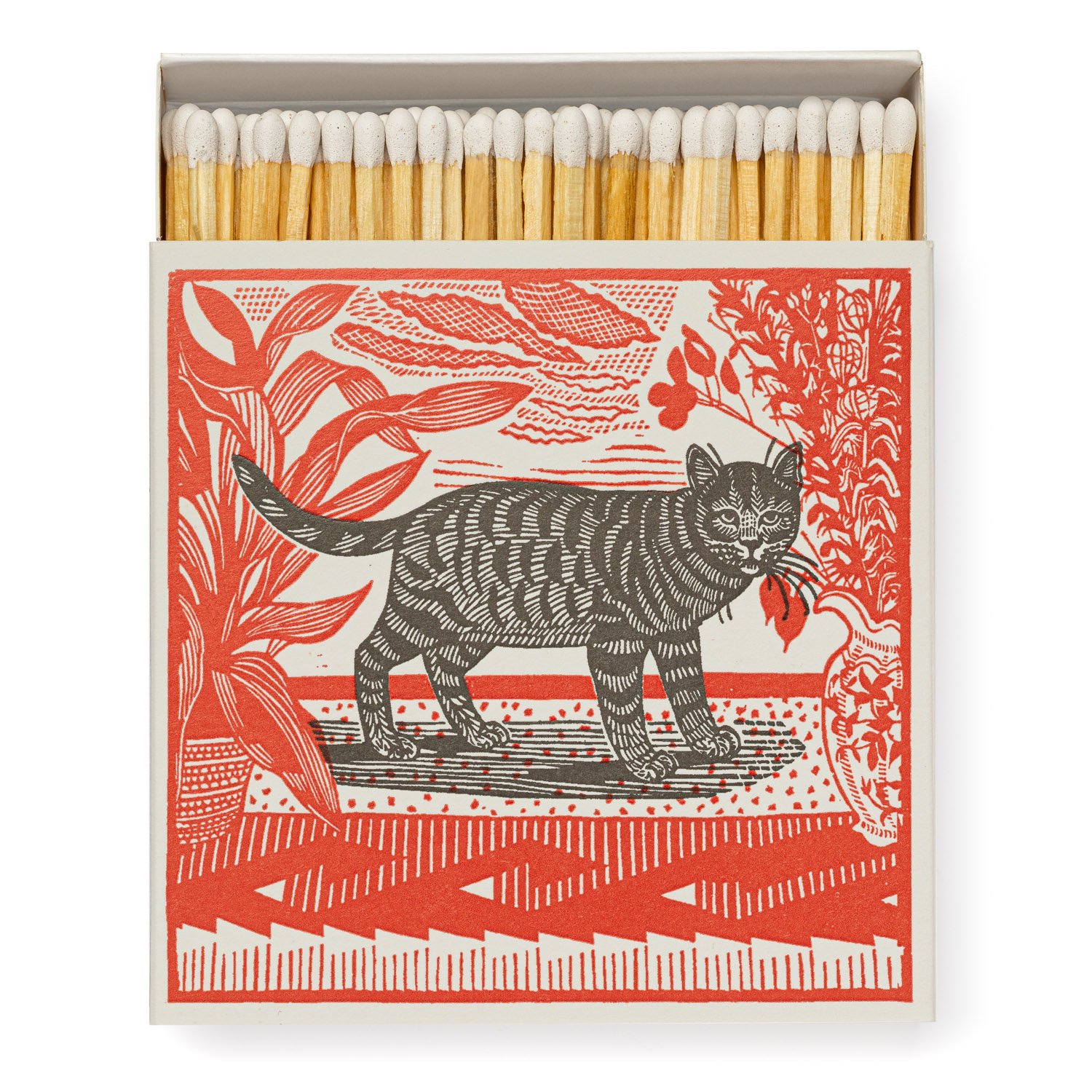 Sasha The Cat Matchbox by Richard Bawden, featuring artistic design, available at Goosebump.live in Hong Kong.