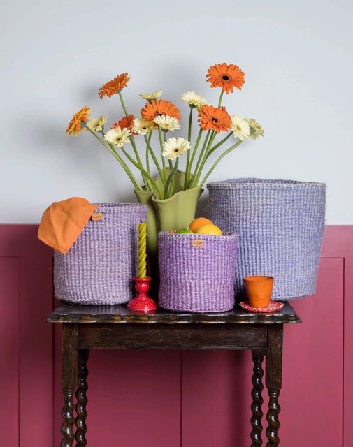 Storage basket from The Basket Room, available at Goosebump, the official retailer in Hong Kong. Handmade in Africa, ideal for stylish home storage solutions