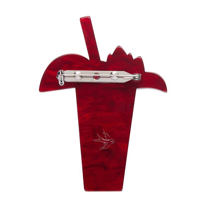 Pimm's O'Clock Brooch - Handcrafted London-Inspired Summer Pin | Goosebump HK