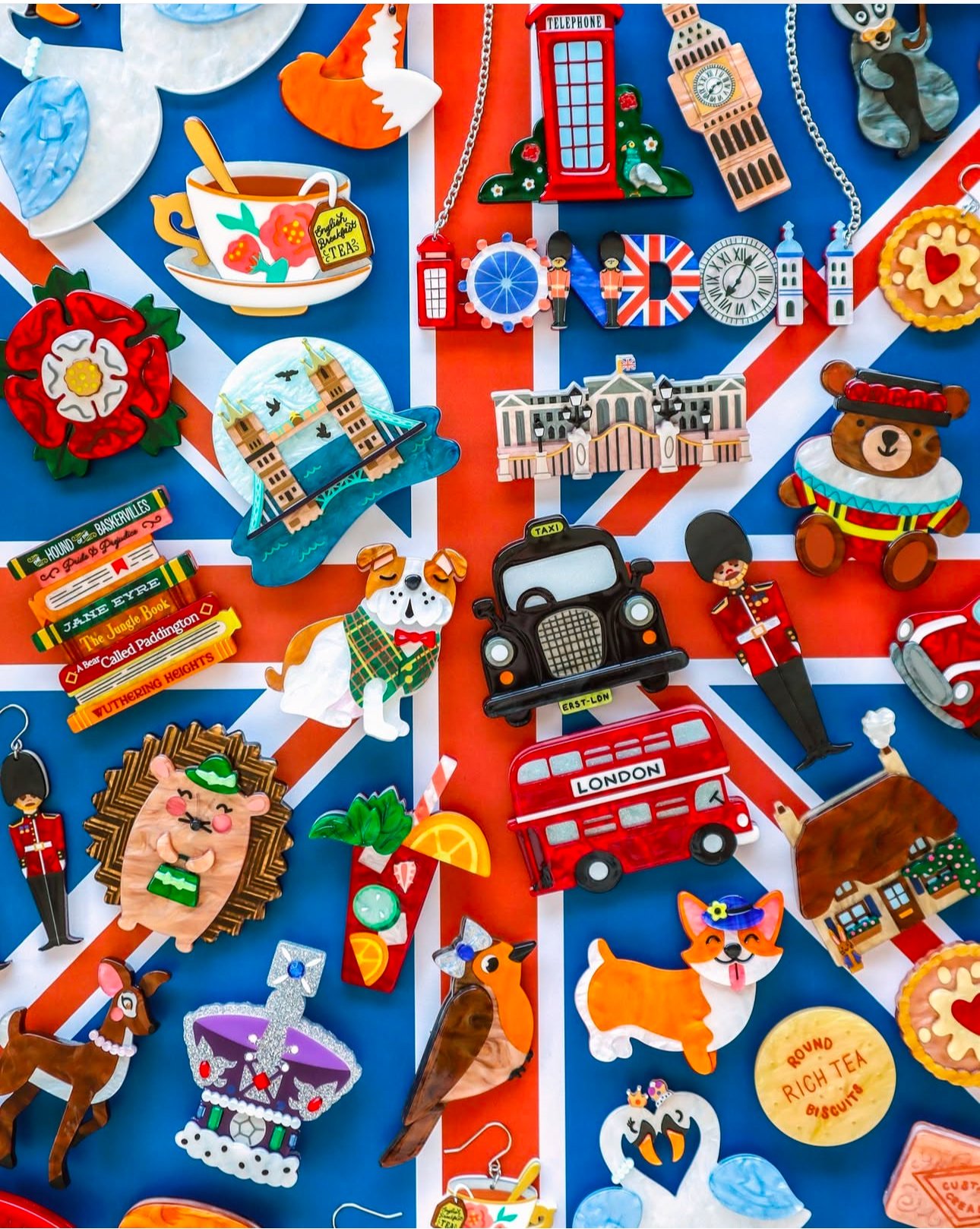 Pimm's O'Clock Brooch - Handcrafted London-Inspired Summer Pin | Goosebump HK