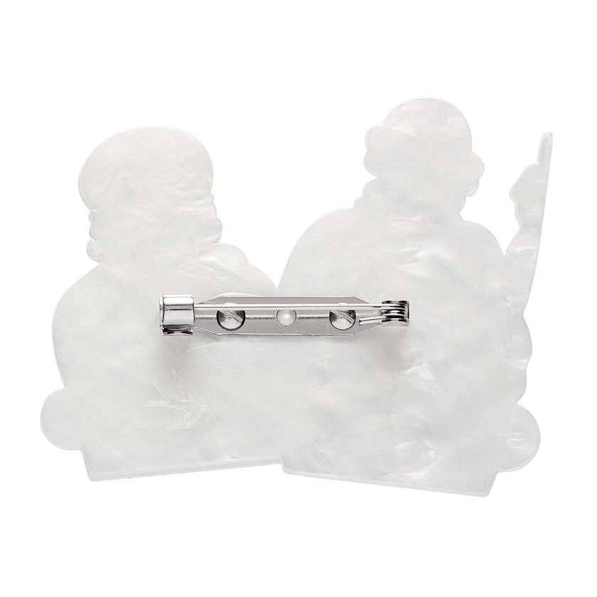 Erstwilder The OG Philosophers Brooch inspired by ancient Greek thinkers, handcrafted resin brooch with illustrated philosopher design