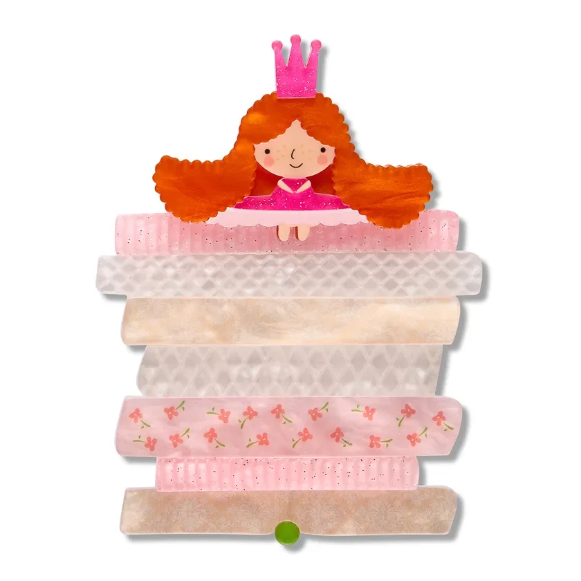 Erstwilder Delicate Sensibilities Brooch from the Pete Cromer Fairy Tales Part 2 collection, a colourful storybook-inspired resin brooch for thoughtful gifting.