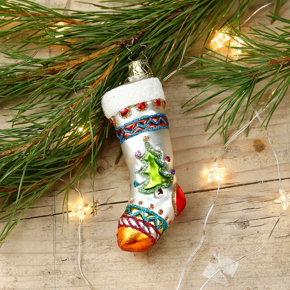 HANDMADE CHRISTMAS ORNAMENT | GLASS |  Hung with Love by INGES - CHRISTMAS DECOR