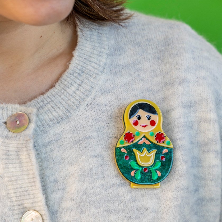 BHCW105 Matryoshka Memories Toy Brooch MODEL.jpg