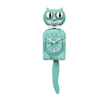 KIT-CAT KLOCKS | CLOCKS | Ocean Waves Kitty-Cat Klock (3/4 Size)