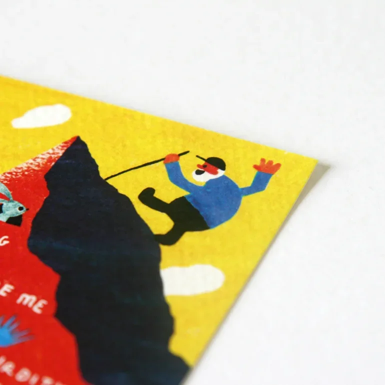 Traveller Future Me illustrated postcard by All Things Bright And Beautiful