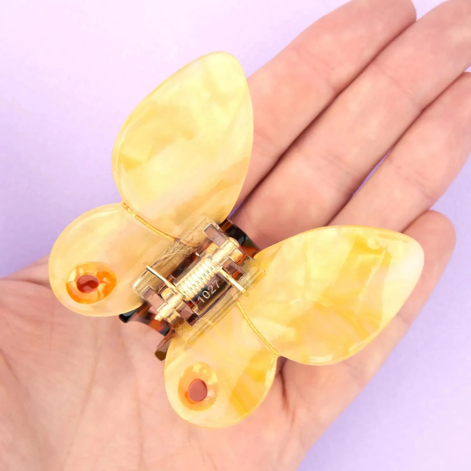 Coucou Suzette | Yellow Butterfly Hair Claw