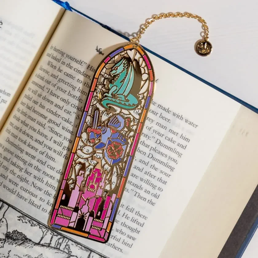 Erstwilder Fairy Tales Bookmark from the Pete Cromer Fairy Tales Part 2 collection, a gold-plated storybook-inspired bookmark for book lovers and thoughtful gifting.