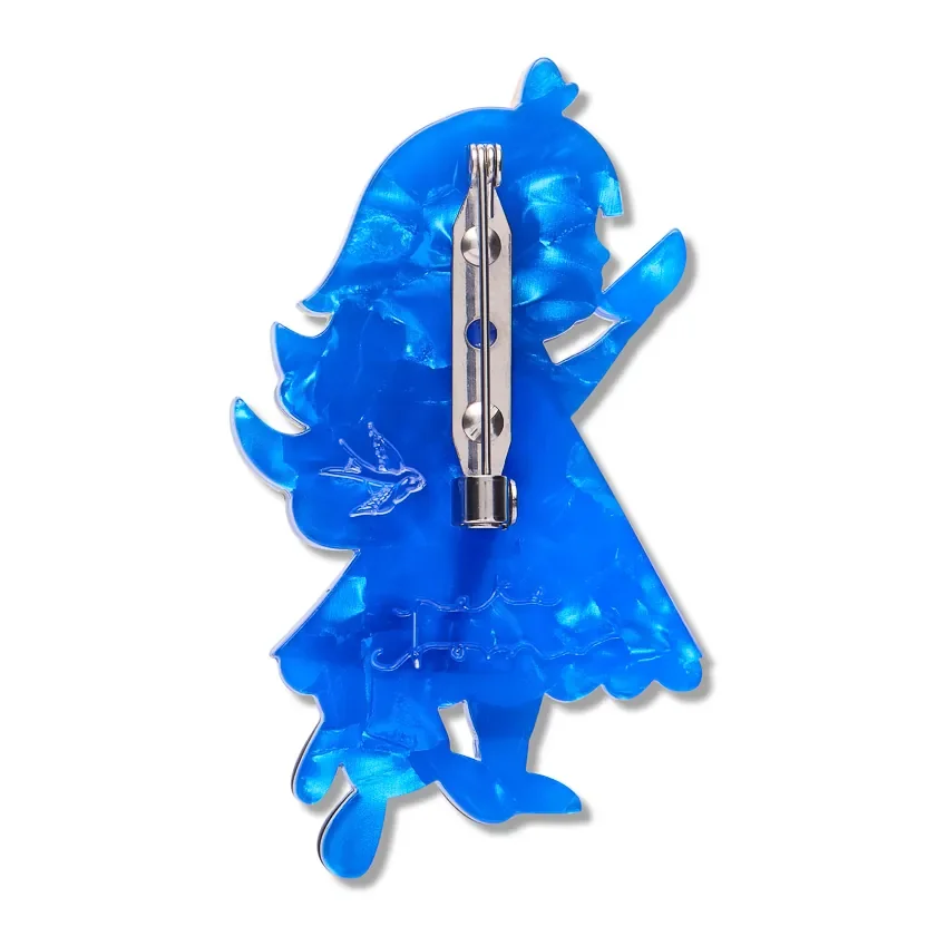 Erstwilder Just Right Brooch from the Pete Cromer Fairy Tales Part 2 collection, a colourful storybook-inspired resin brooch for thoughtful gifting.