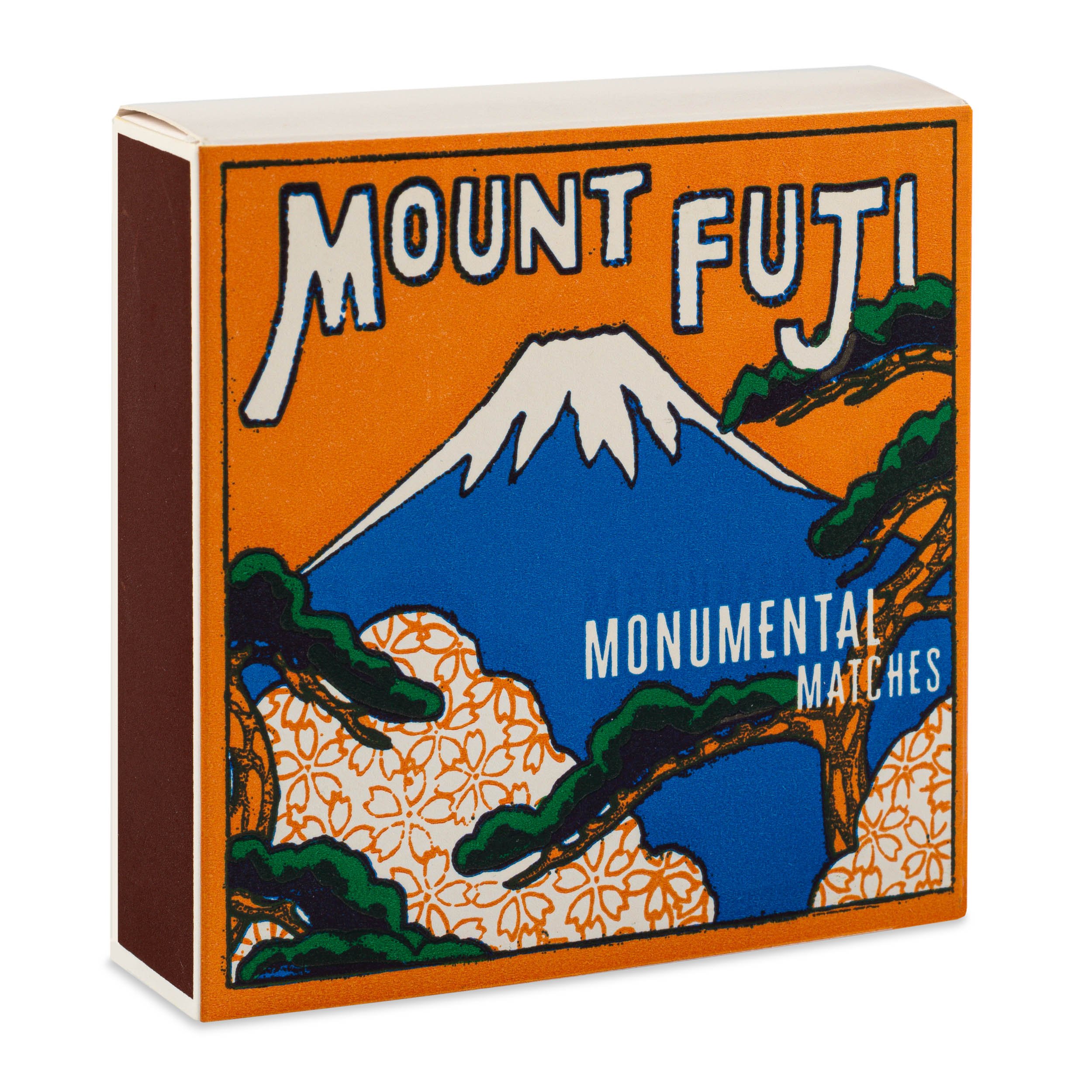 Mount Fuji Matchbox by Archivist, vintage-inspired artistic matchbox available at Goosebump.live in Hong Kong.