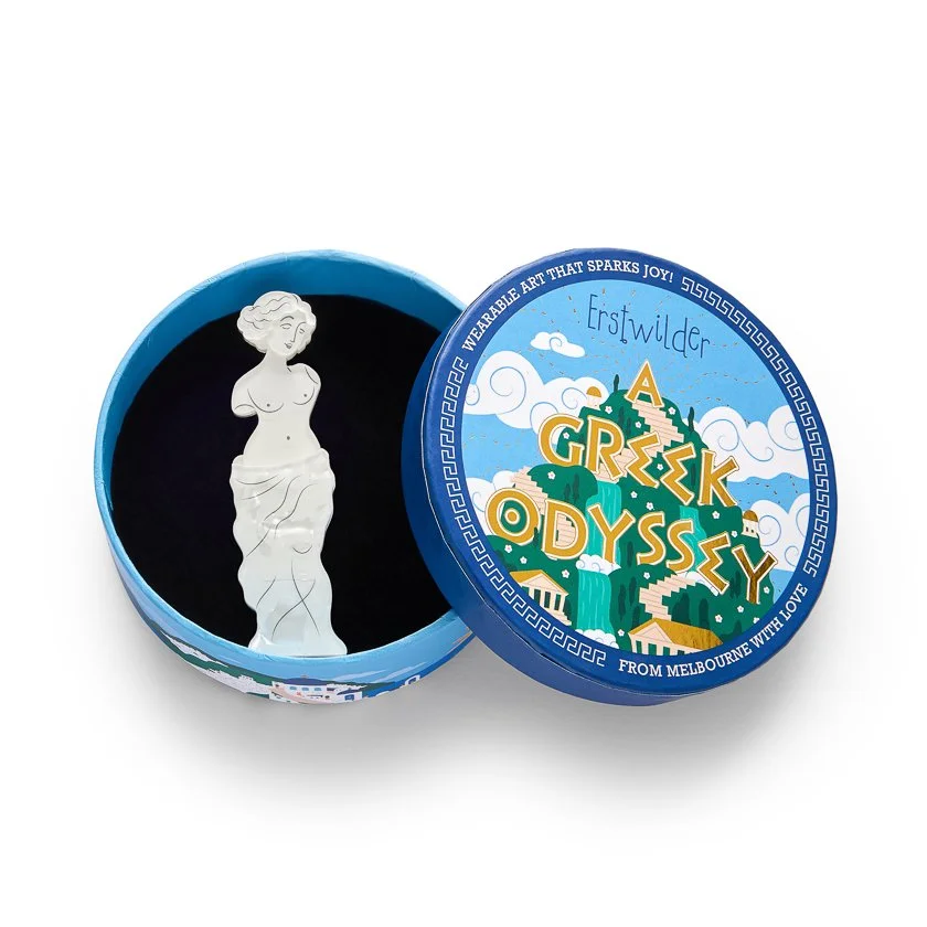 ERSTWILDER | BROOCHES | Marble Muse Brooch