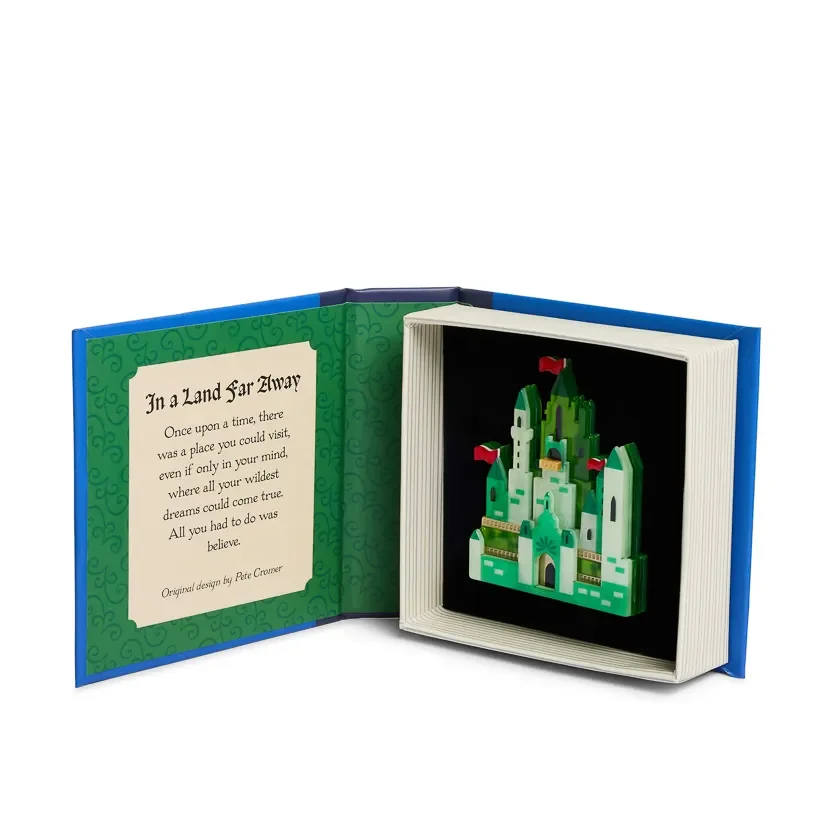 Erstwilder In a Land Far Away bonus brooch in green castle colourway from the Fairy Tales Part 2 collection