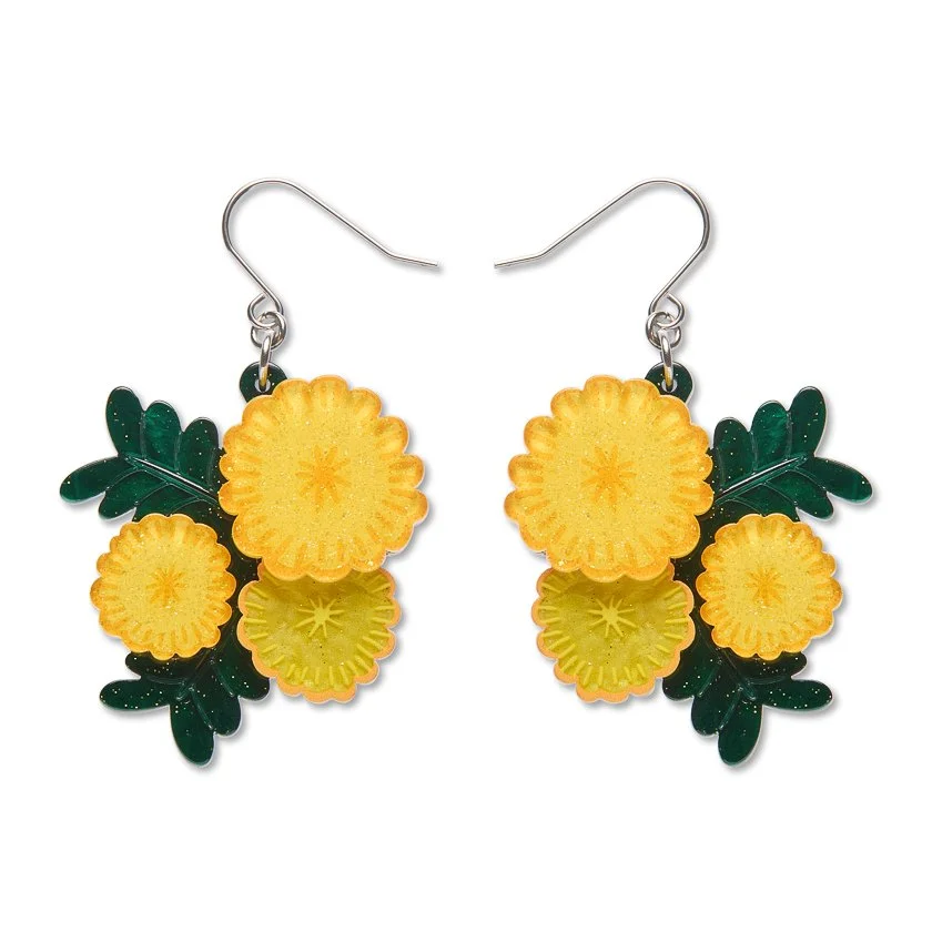 EGEM102 Sunshine Wattle Drop Earrings-1.JPG