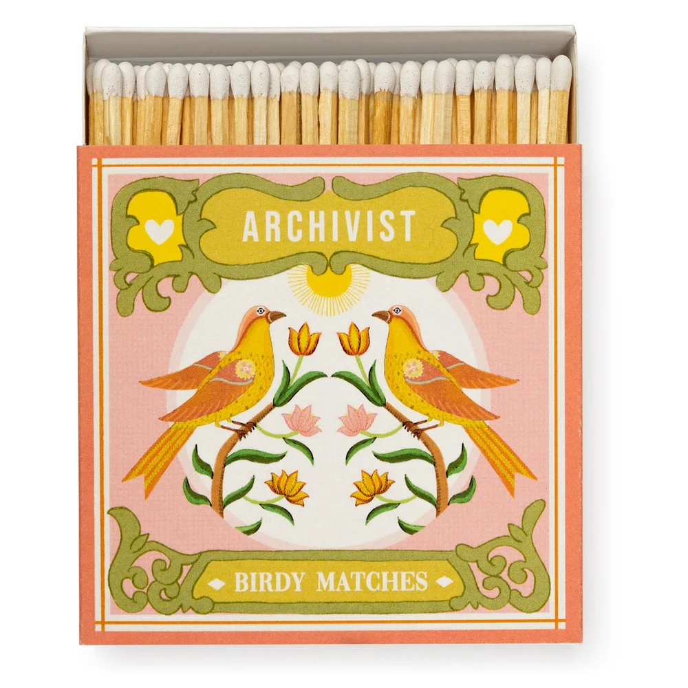 Illustrated Archivist matchbox gift idea