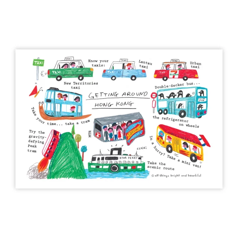 All Things Bright And Beautiful | Getting around Hong Kong