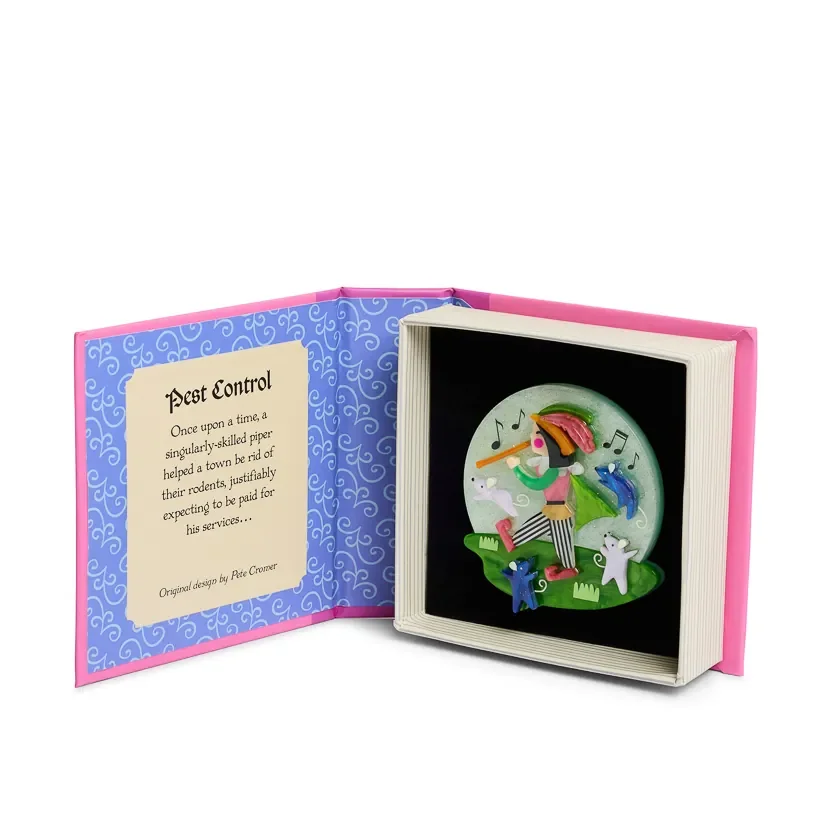 Erstwilder Once and Future Brooch from the Pete Cromer Fairy Tales Part 2 collection, a colourful sword-in-the-stone inspired resin brooch for thoughtful gifting.