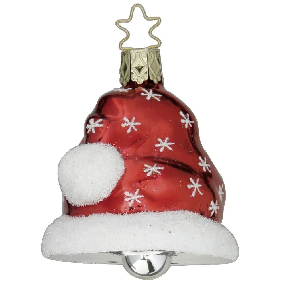 HANDMADE CHRISTMAS ORNAMENT | GLASS | We hear Santa! by INGES - CHRISTMAS DECOR