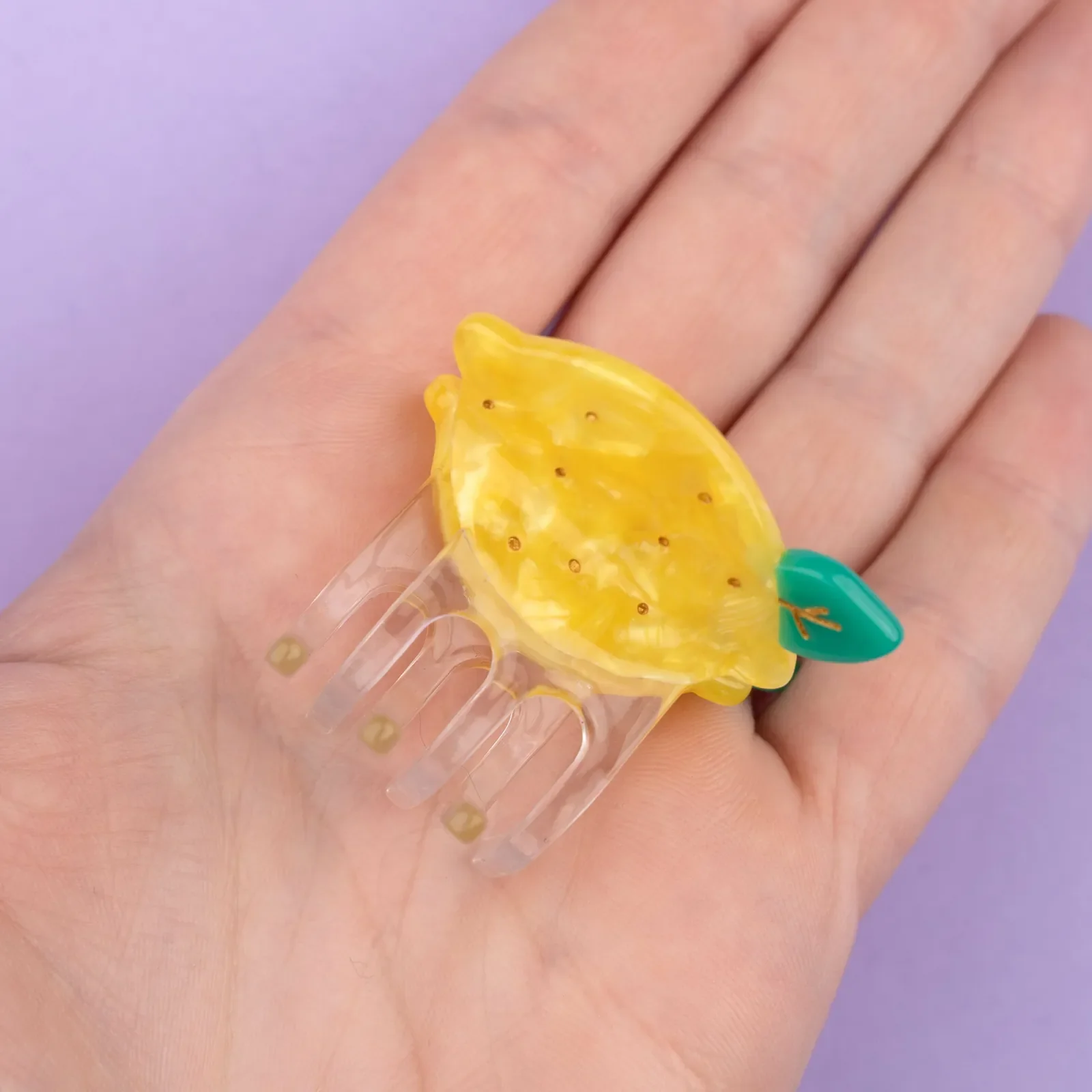 Coucou Suzette | Mini Lemon Hair Claw
