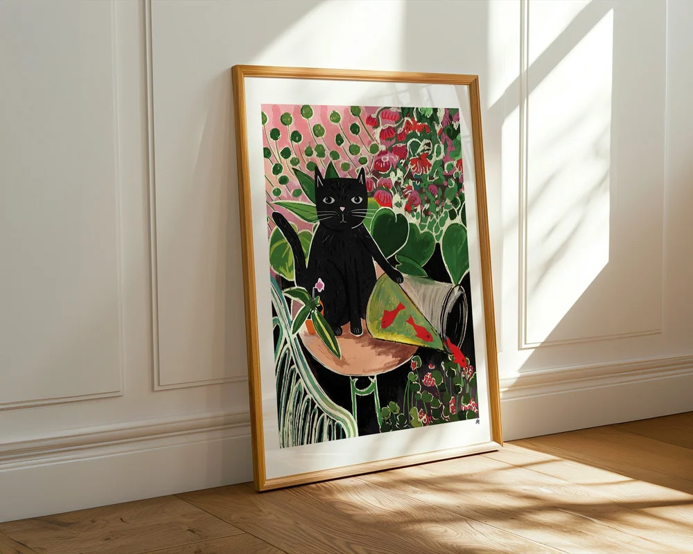 Art-inspired home décor and prints at Goosebump