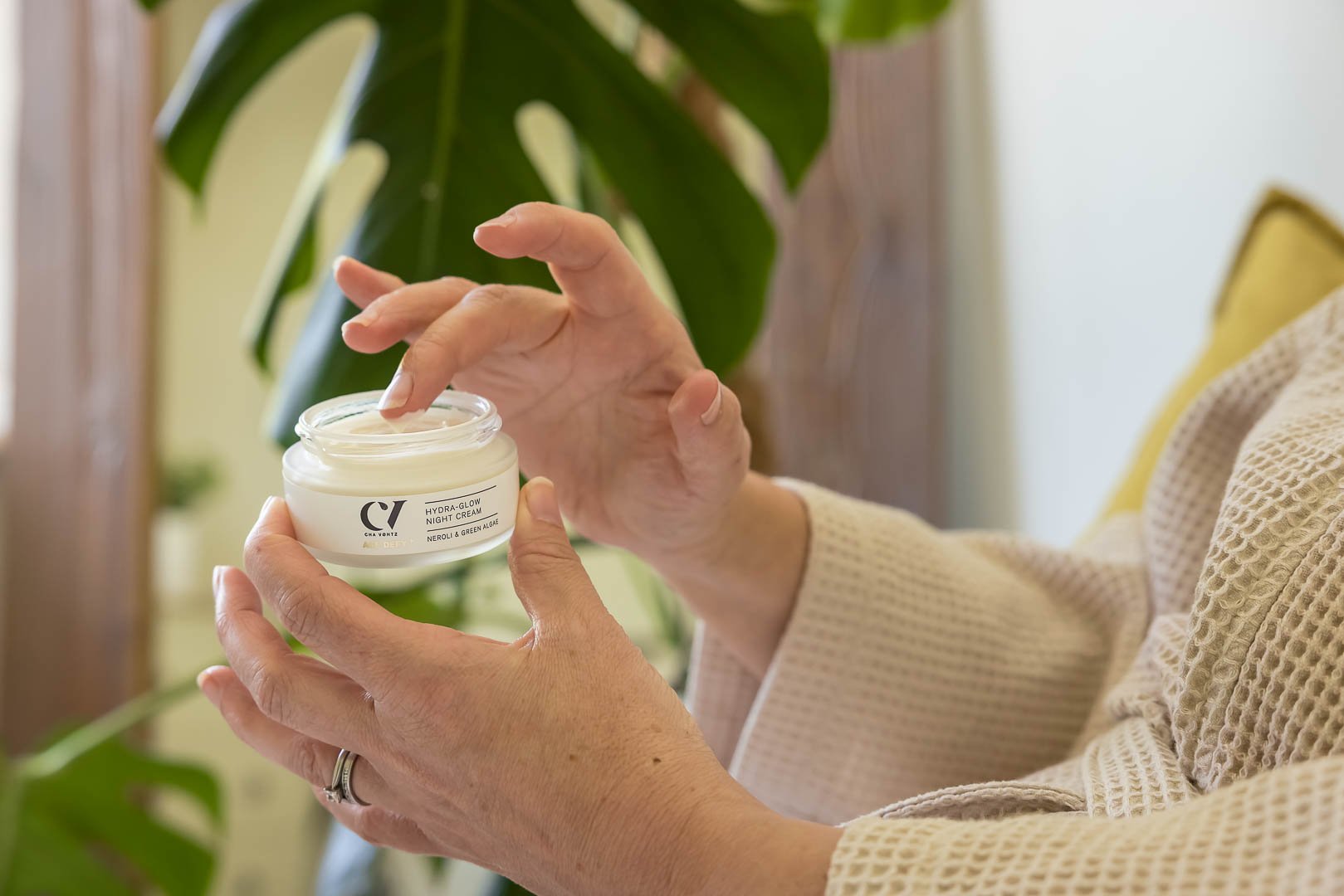 Lifestyle on location product photography for Greenpeople skincare. Horsham , West Sussex