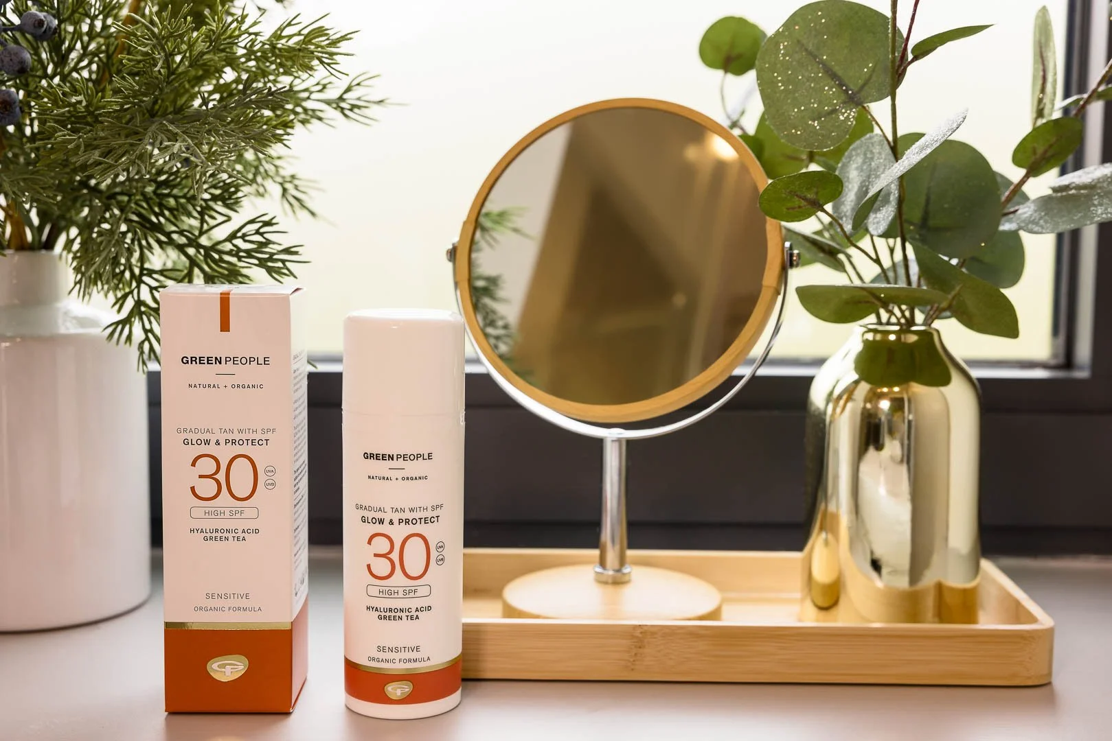 Skincare lifestyle photography for Greenpeople, Horsham, West Sussex by Sian T. Photography