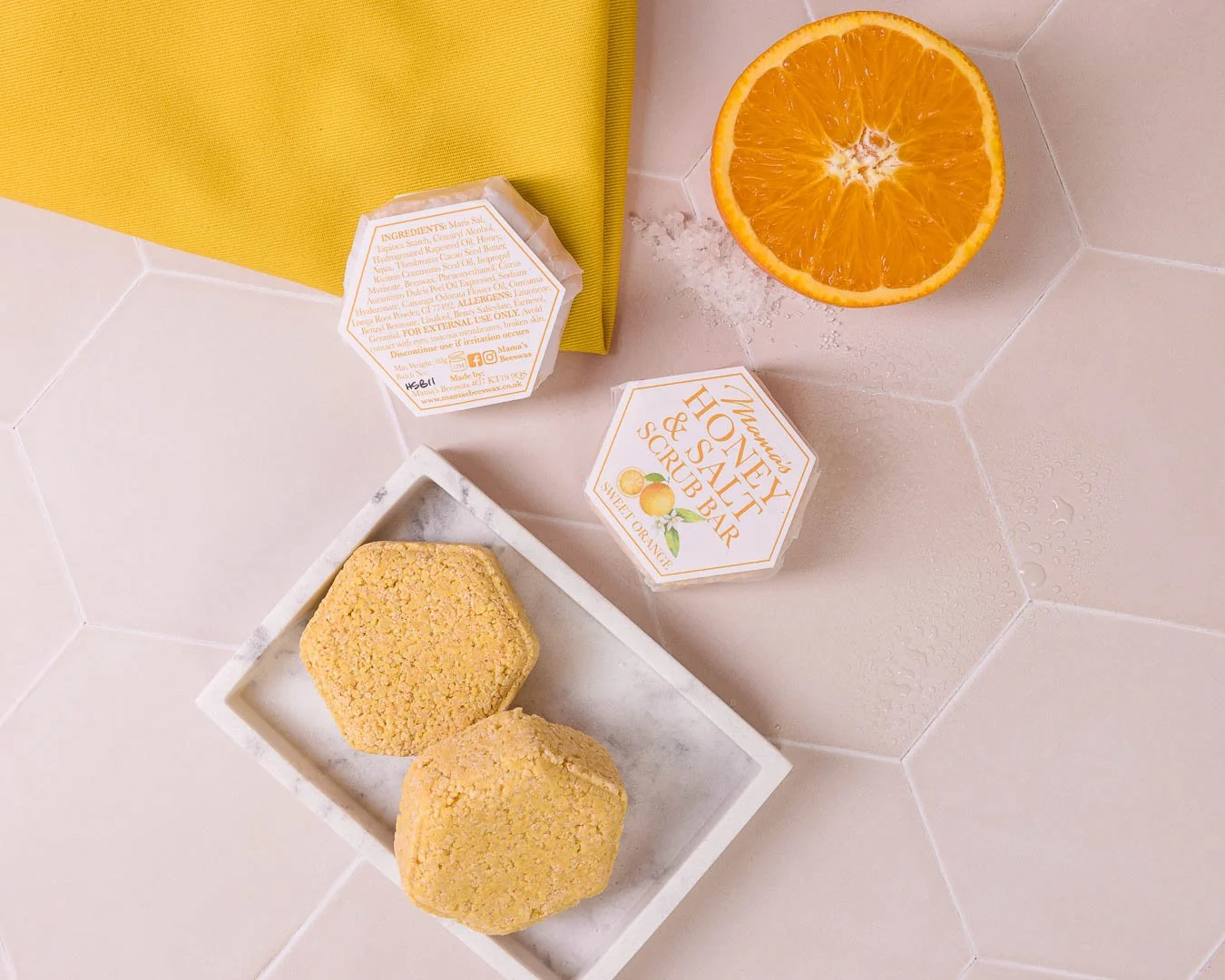 Studio lifestyle product photography for Mama's Beeswax by Sian T. Photography, Surrey