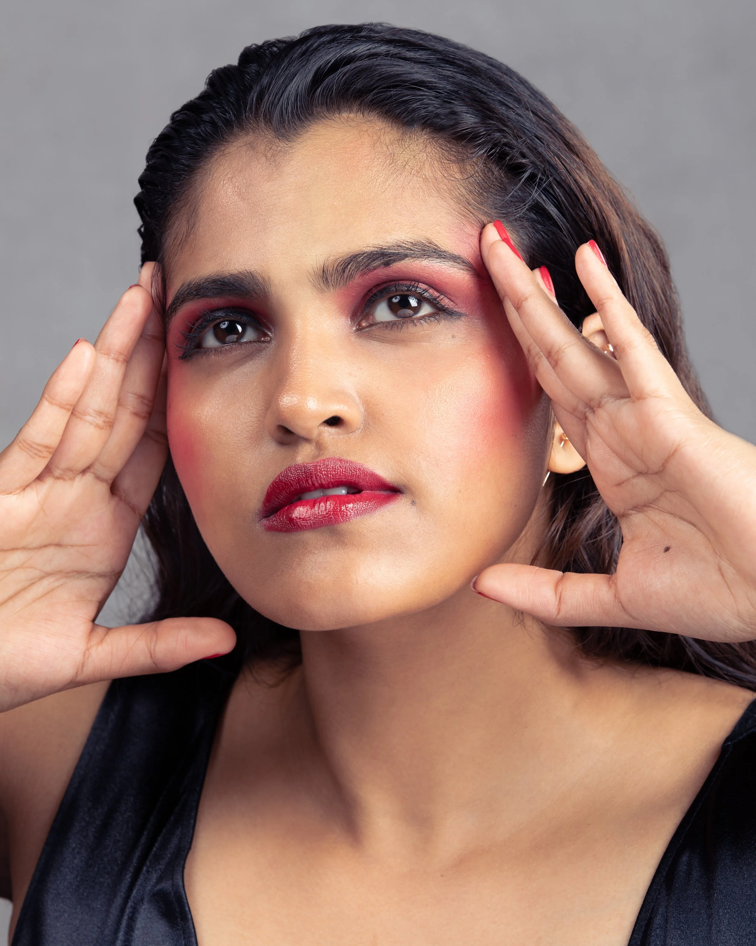 Real skin makeup campaign shot by Sian T. Photography in Surrey, UK